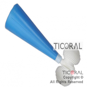 CORNETON DE CANCHA CON FUELLE DOBLE ARGENTINA x 1